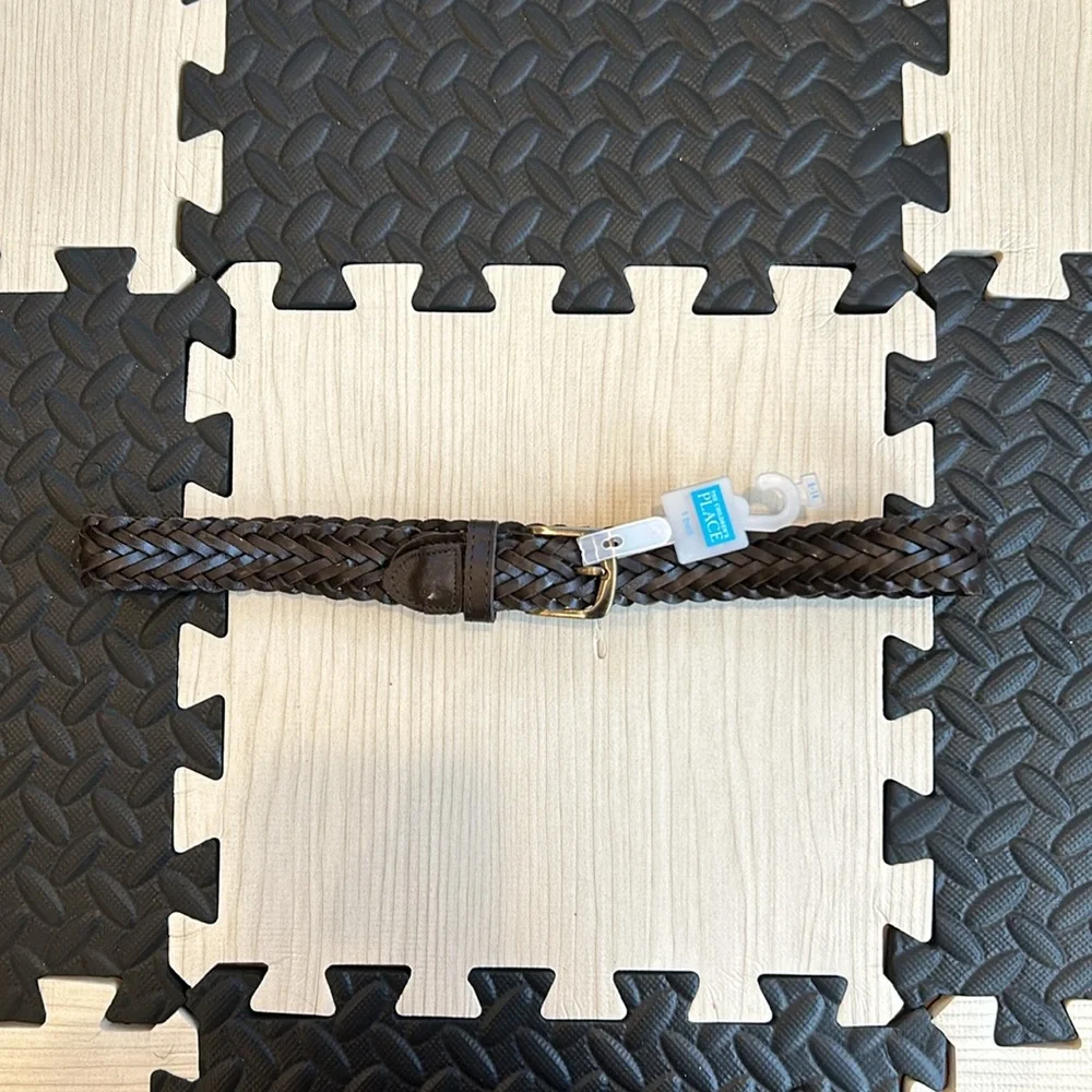 The Children's Place Boys' Braided Belt size 8-14 NWT